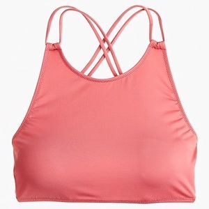 J Crew high neck bikini top